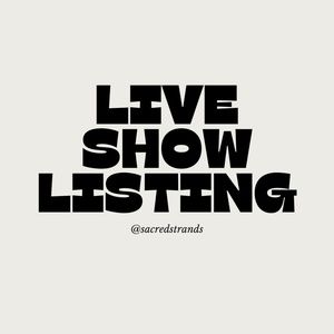 CUSTOM BRACELET LIVE SHOW LISTING